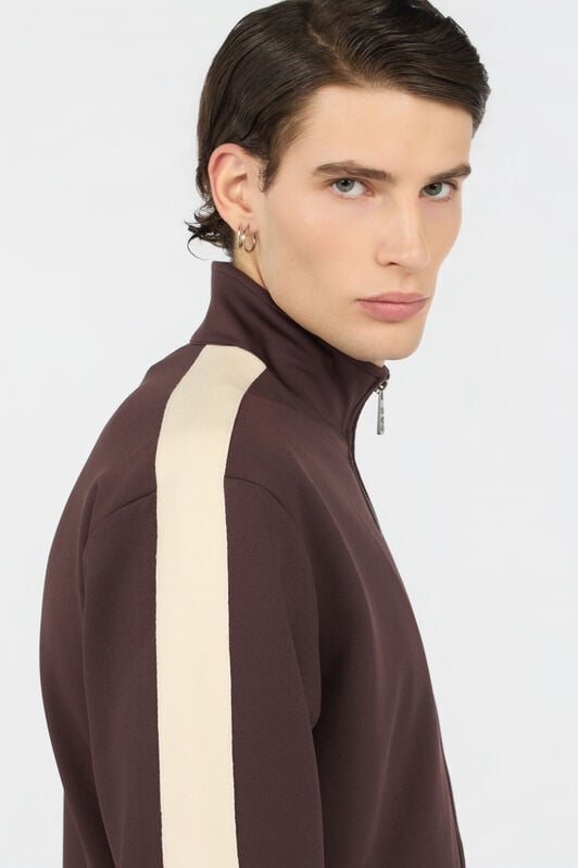 JC Brown Zip Hoodie  WFT109-WF139