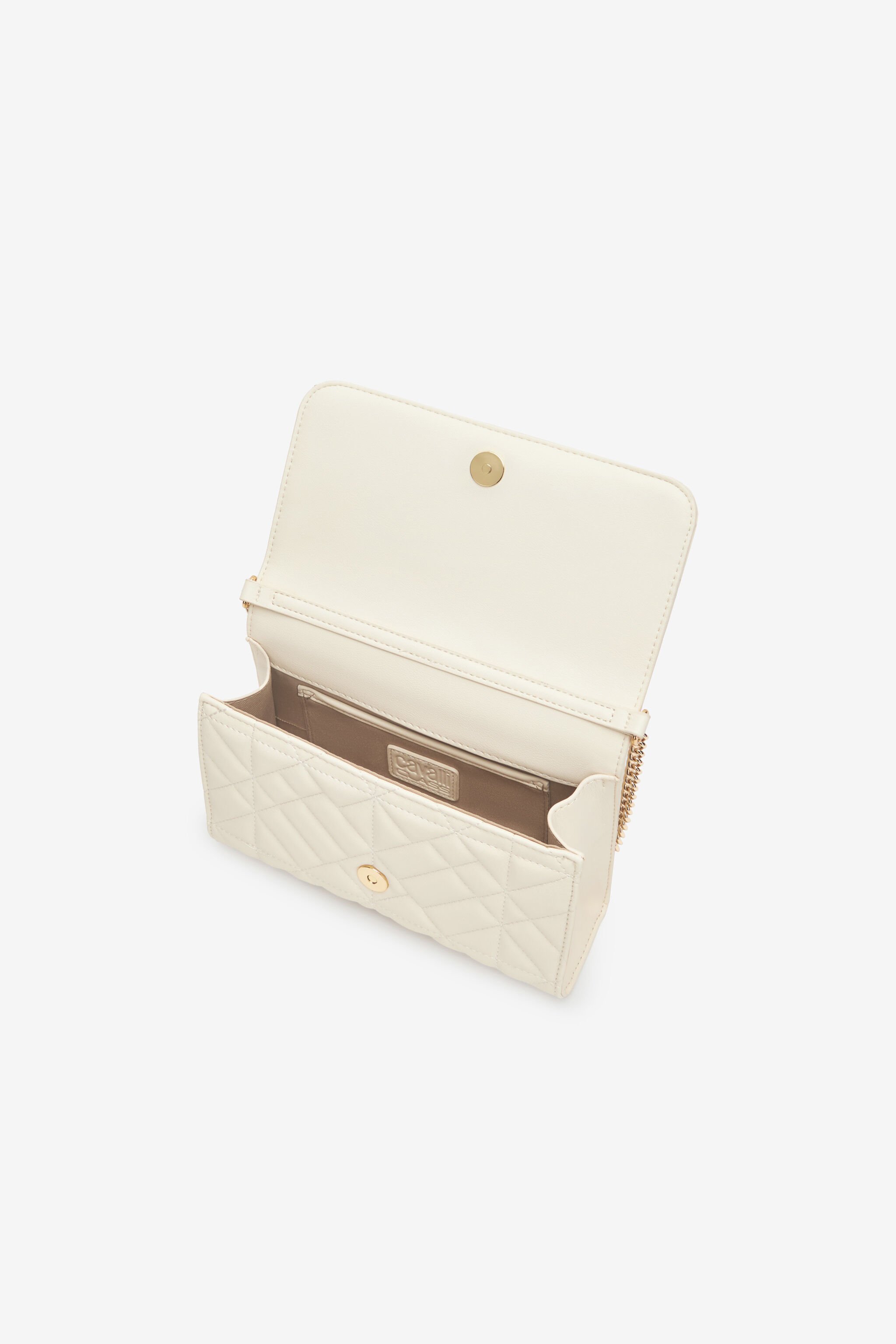 CL Tasche Mit Schulterriemen In Form Einer Kette Cavalli Class Elfenbein SXB00B-AB076