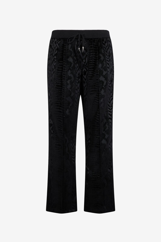 RC Pantalon Avec Motifs Animaliers Noir URT25Y-CJ007