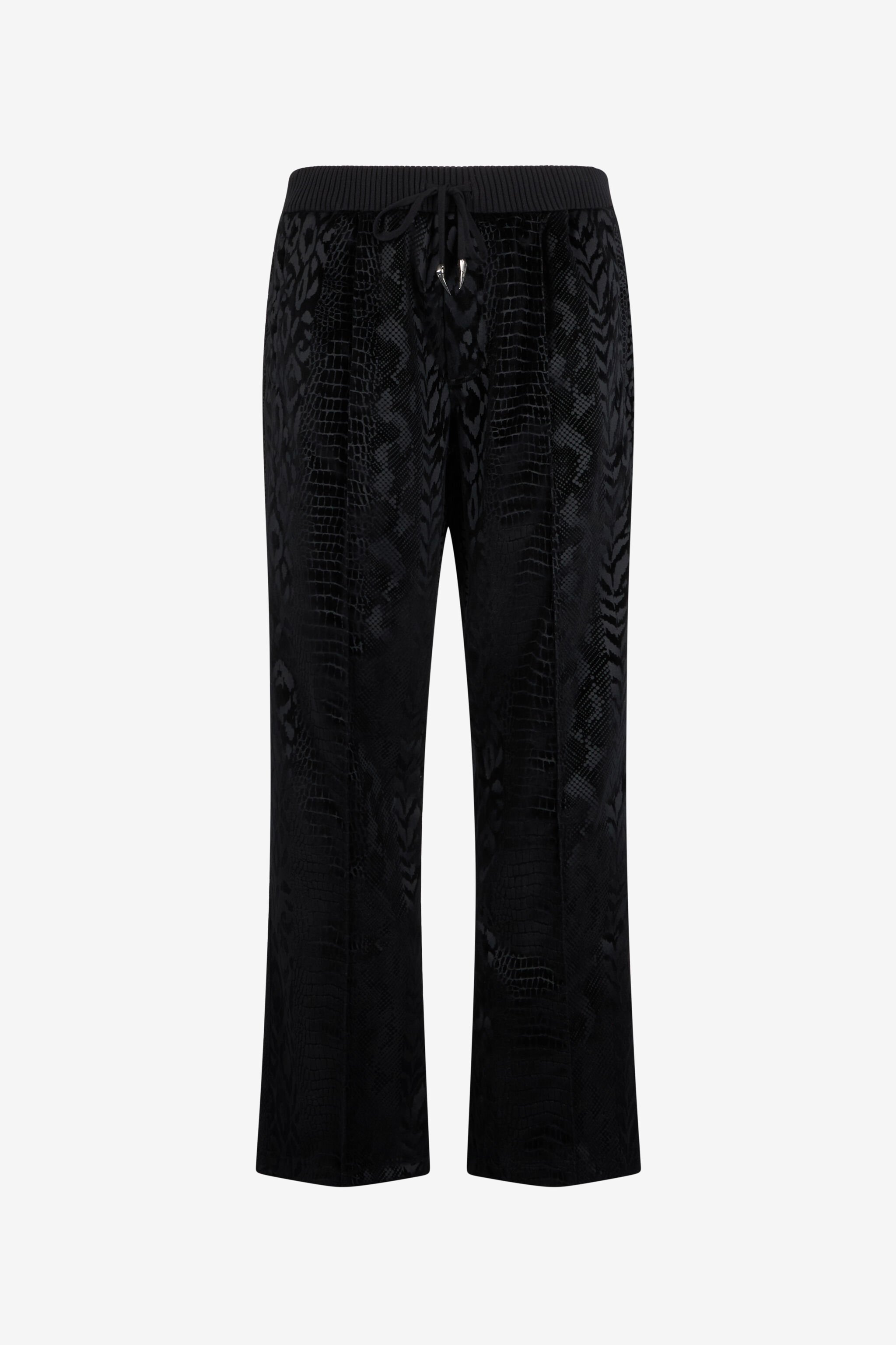 RC Pantalon Avec Motifs Animaliers Noir URT25Y-CJ007