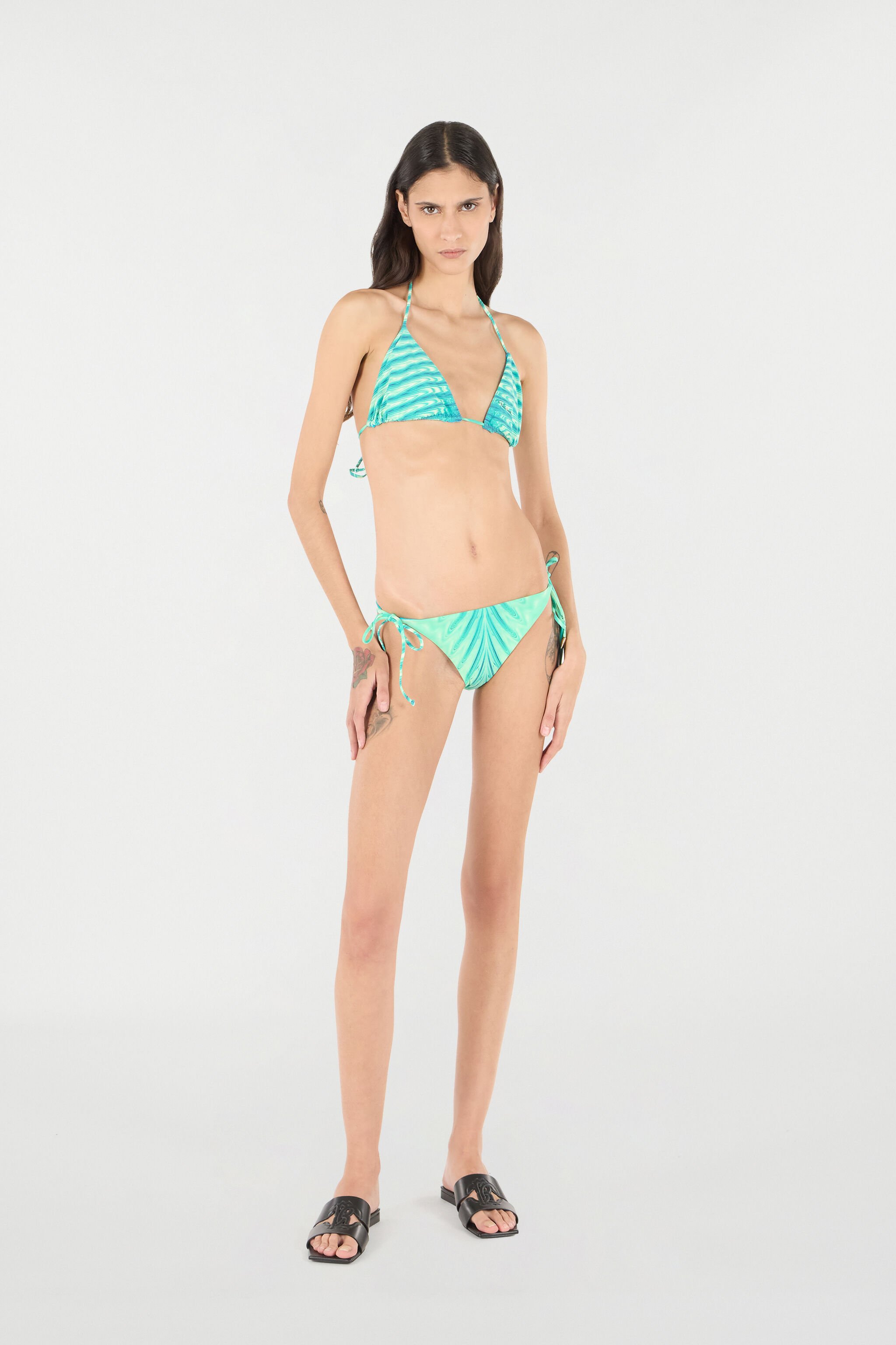 RC Bikini With All-Over Print Light green UKW001-HVN74