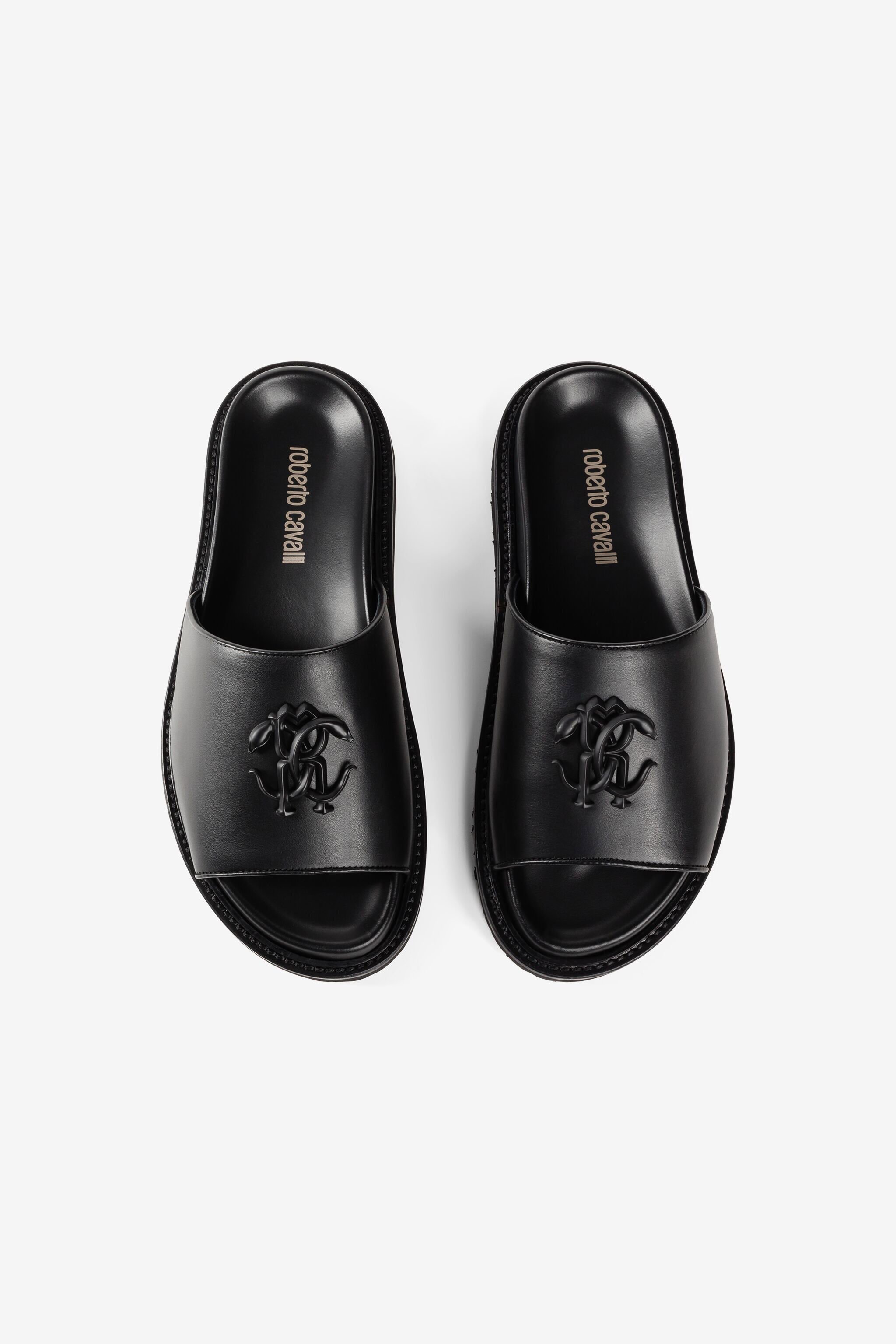 RC Slides con Monogram Mirror Snake NERO QRS017-PZA22