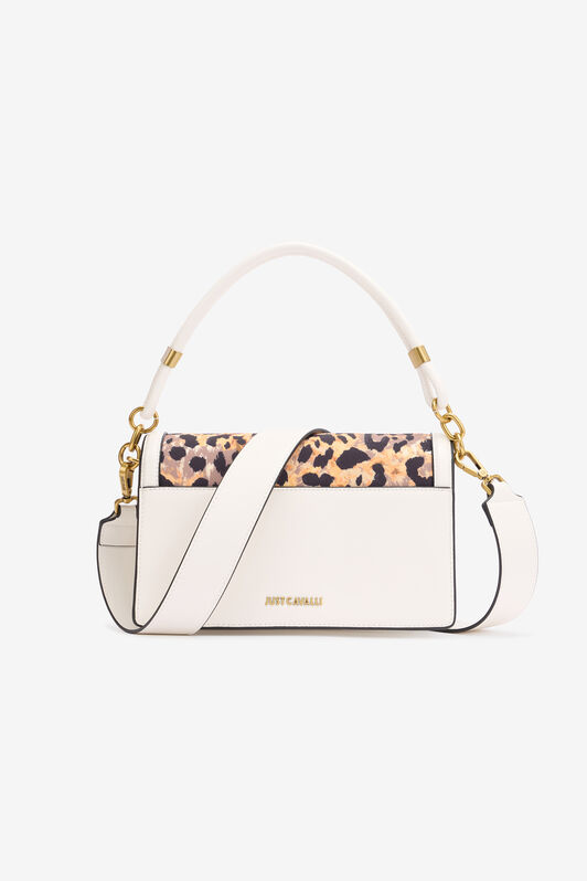 JC Sac À Imprimé Jaguar Skin Et Monogramme JC White, Gold SFB137-SF629