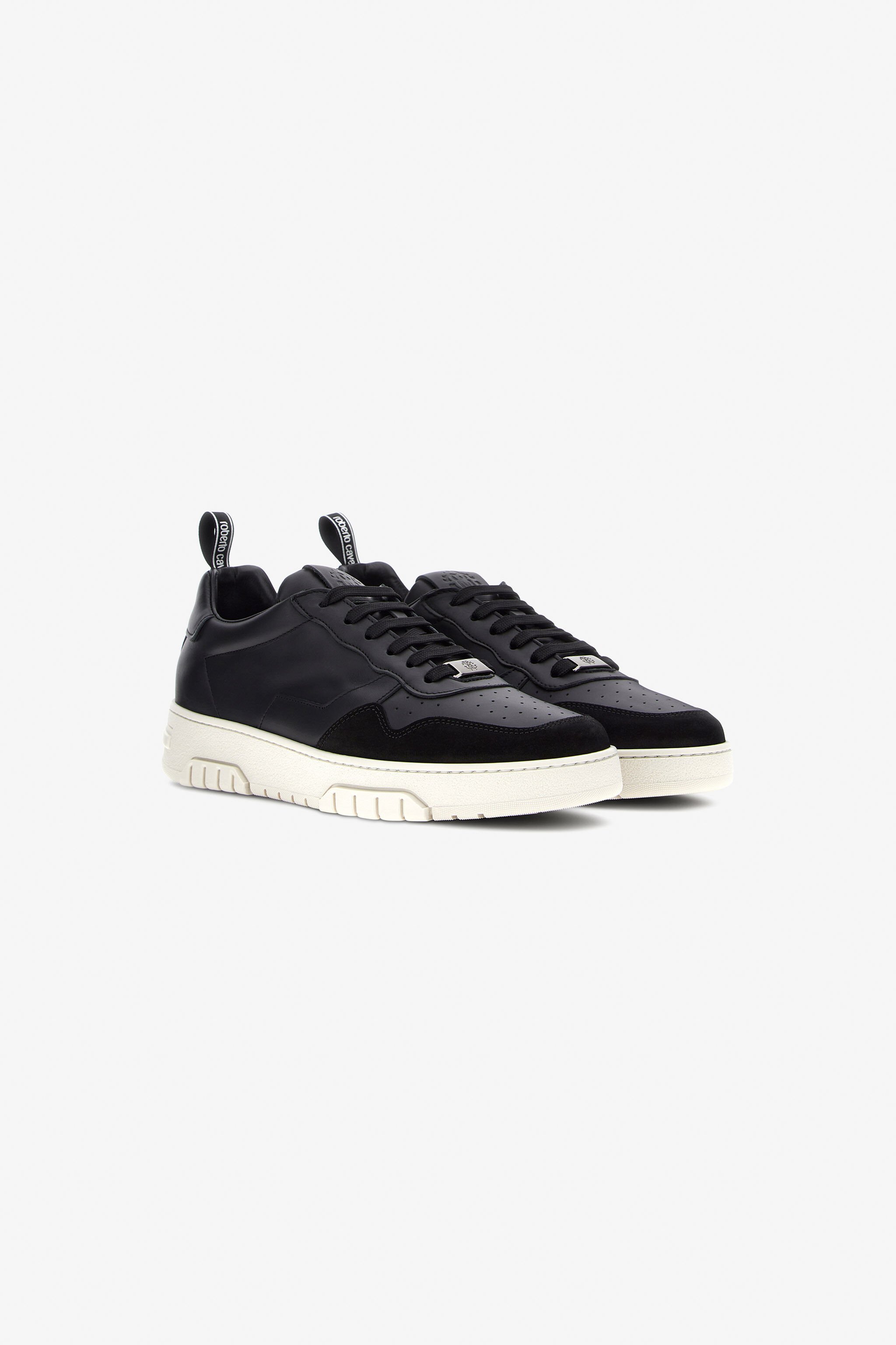 RC Sneakers with Logo Schwarz NOS00B-PNO01