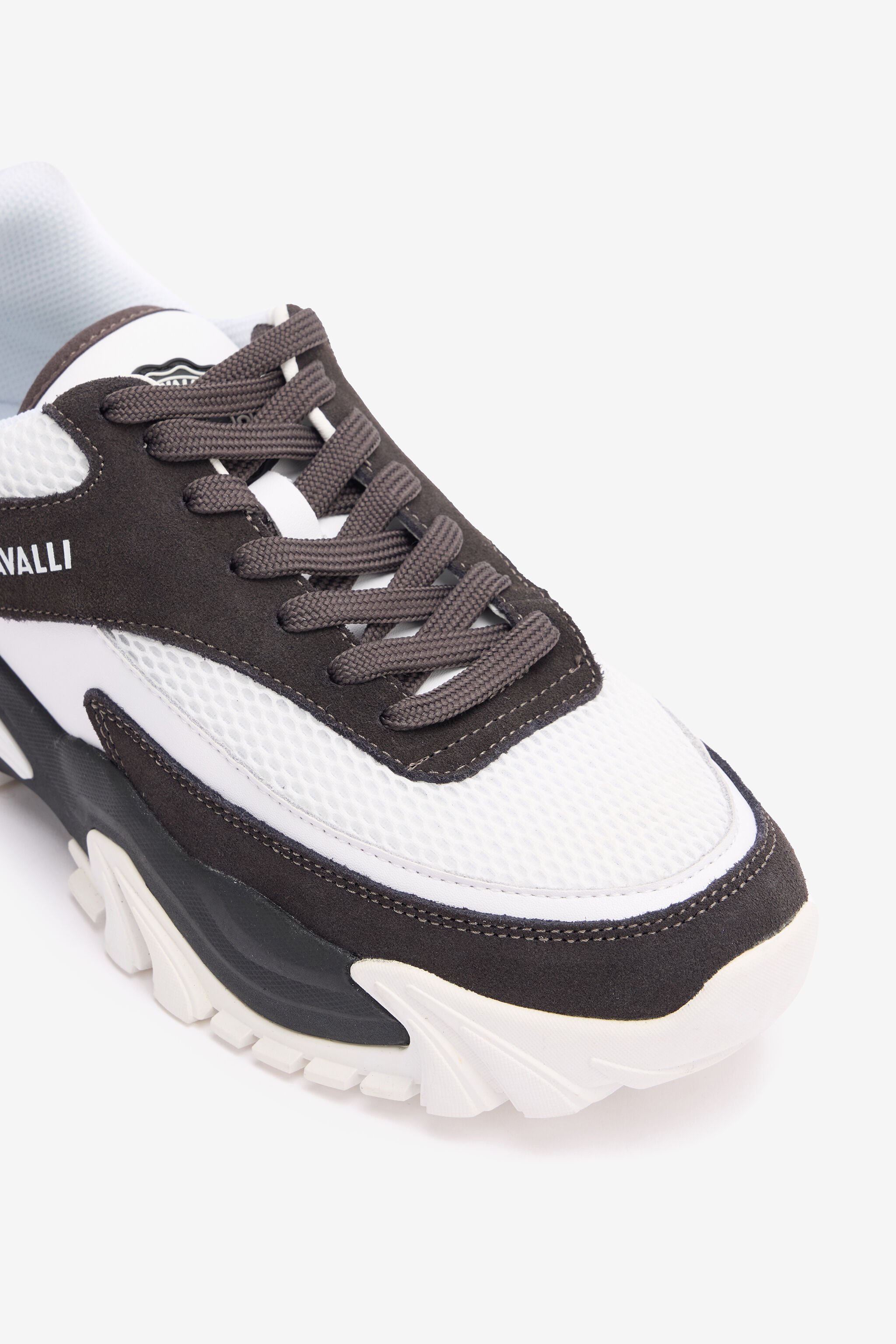 JC Sneakers With Inserts And Logo Black/White TFS029-TF262