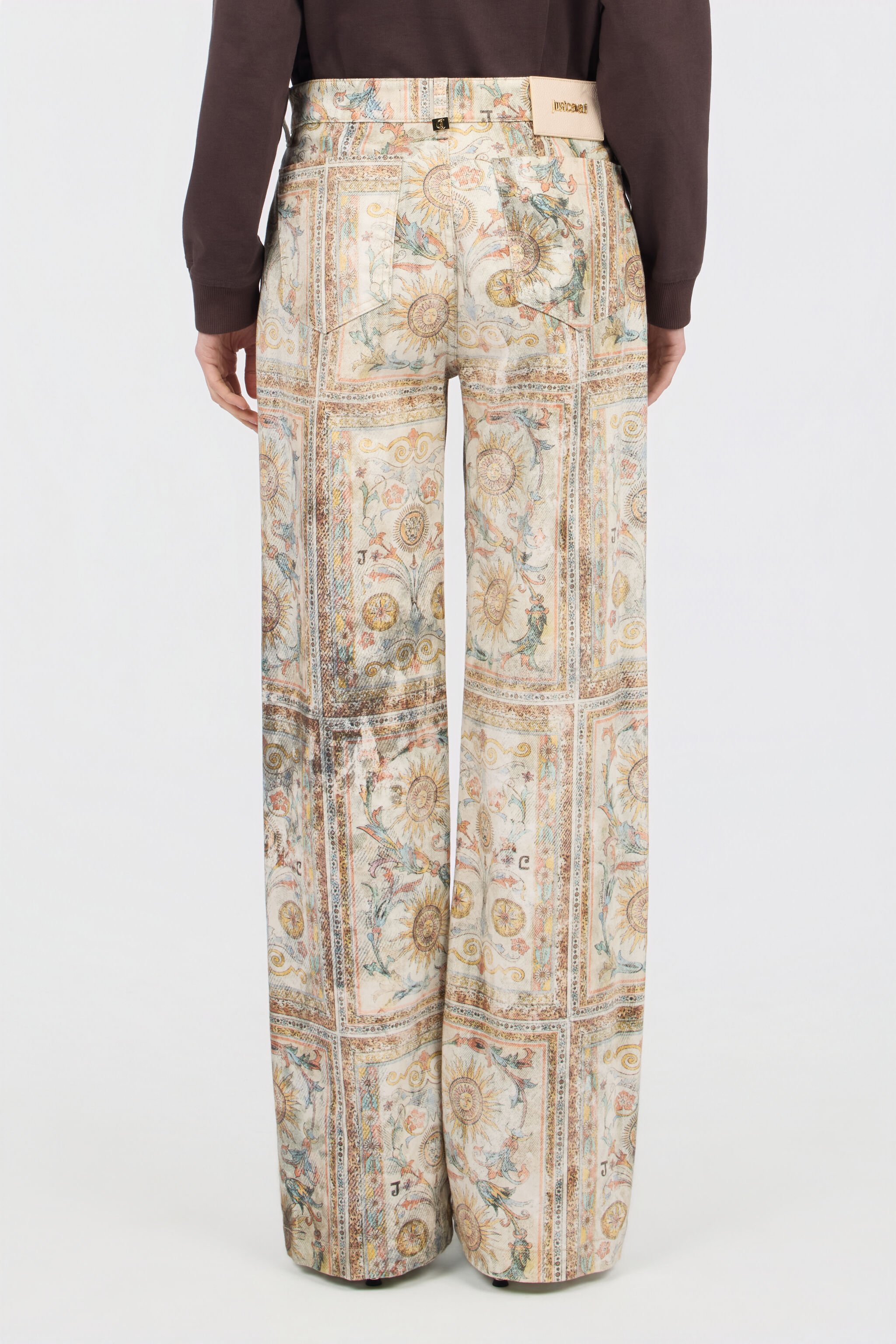 JC Persian Tarot Print Jeans JC Persian Tarot Print Jeans SHIFTING SAND WFJ049-WF533