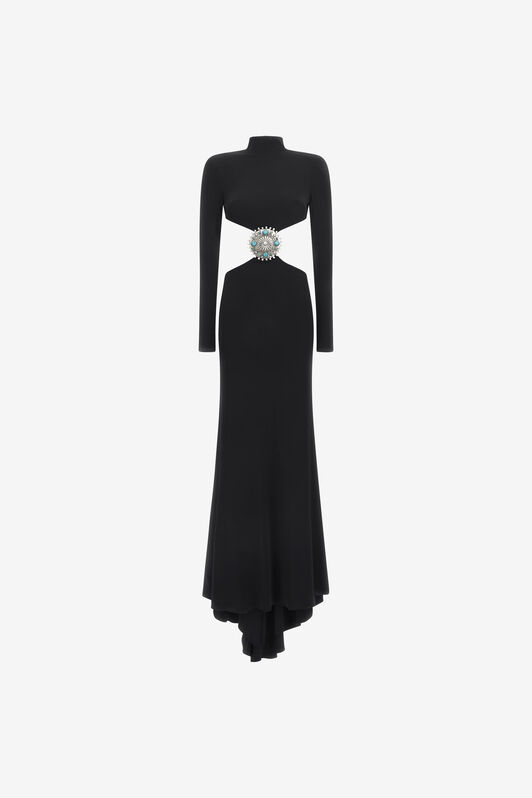 RC Cut-out knit dress RC Cut-out knit dress Black RWT103-JJ036