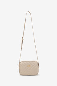 CL Quilted Crossbody Bag BEIGE SXB00E-AB076