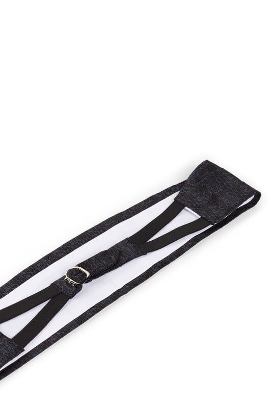 UG Leopard-Print Silk Cummerbund UG Leopard-Print Silk Cummerbund BLACK/GREY IYZ03V-SE110