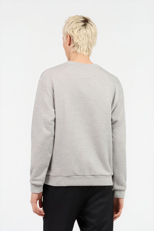 RC Felpa Grigia Logo Serpente RC Felpa Grigia Logo Serpente GREY MELANGE ROT66A-CF059