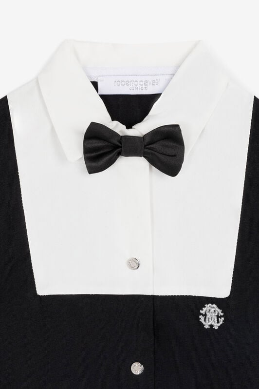 JU Ensemble grenouillère smoking Noir RJT807-JD001