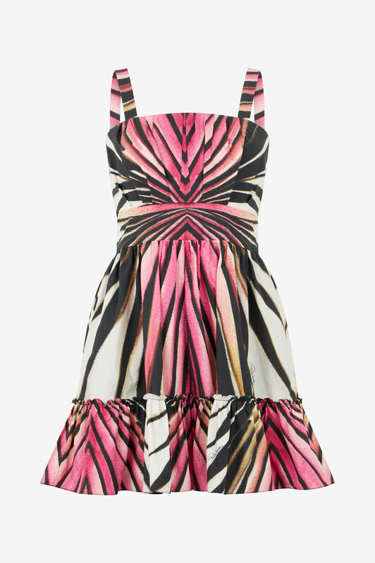 RC Dress With Ray Of Pink Print RC Dress With Ray Of Pink Print Pink VKT106-RLM33