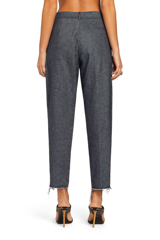 RC Pantaloni cropped effetto denim Blu scuro MQT201-CE048