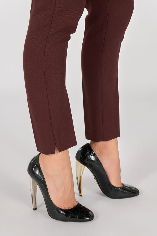 RC Pantaloni a vita alta Viola TWT203-WP059