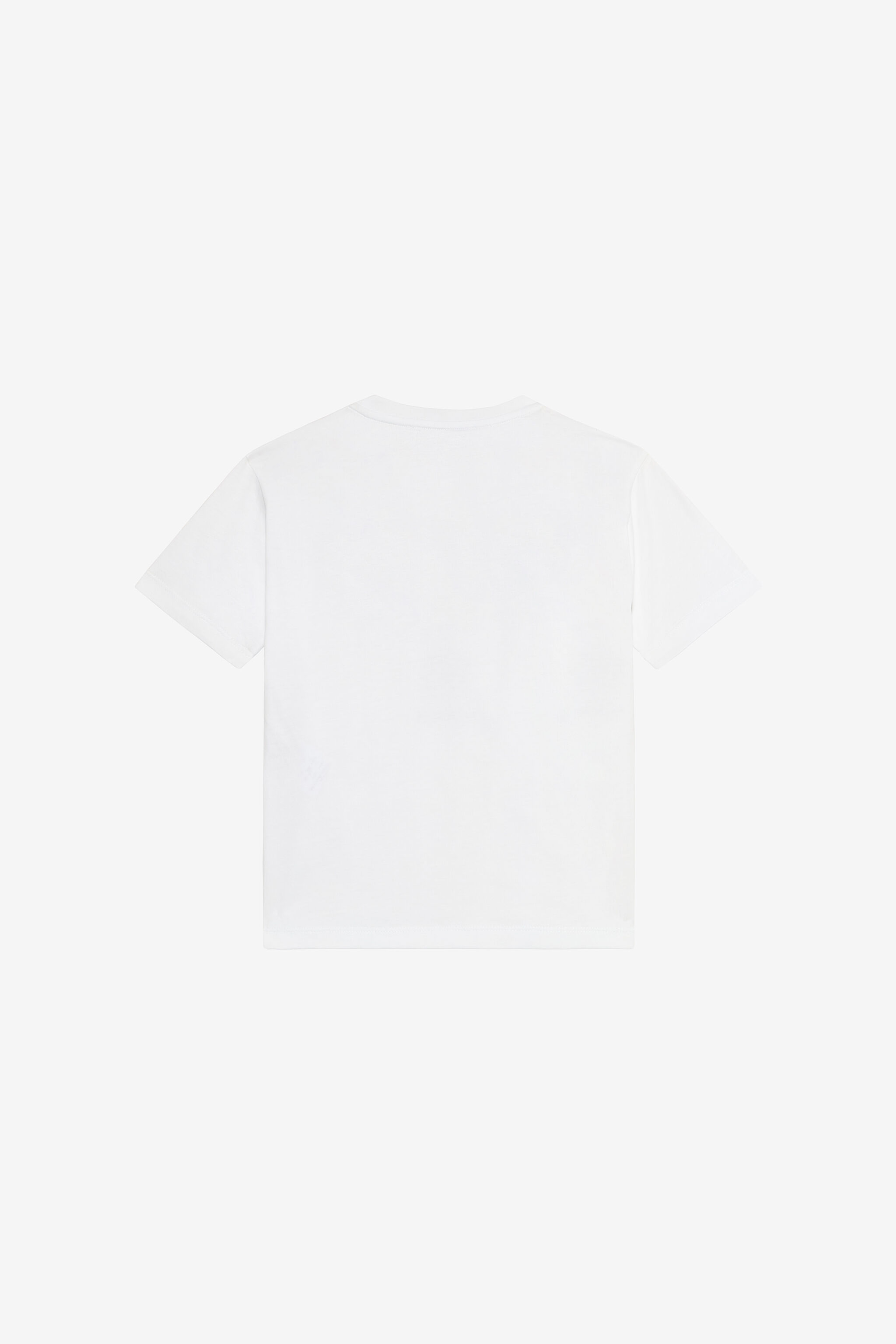JU T-Shirt Bianco Ottico Con Lettering Logato OPTICAL WHITE VJT60A-JD001
