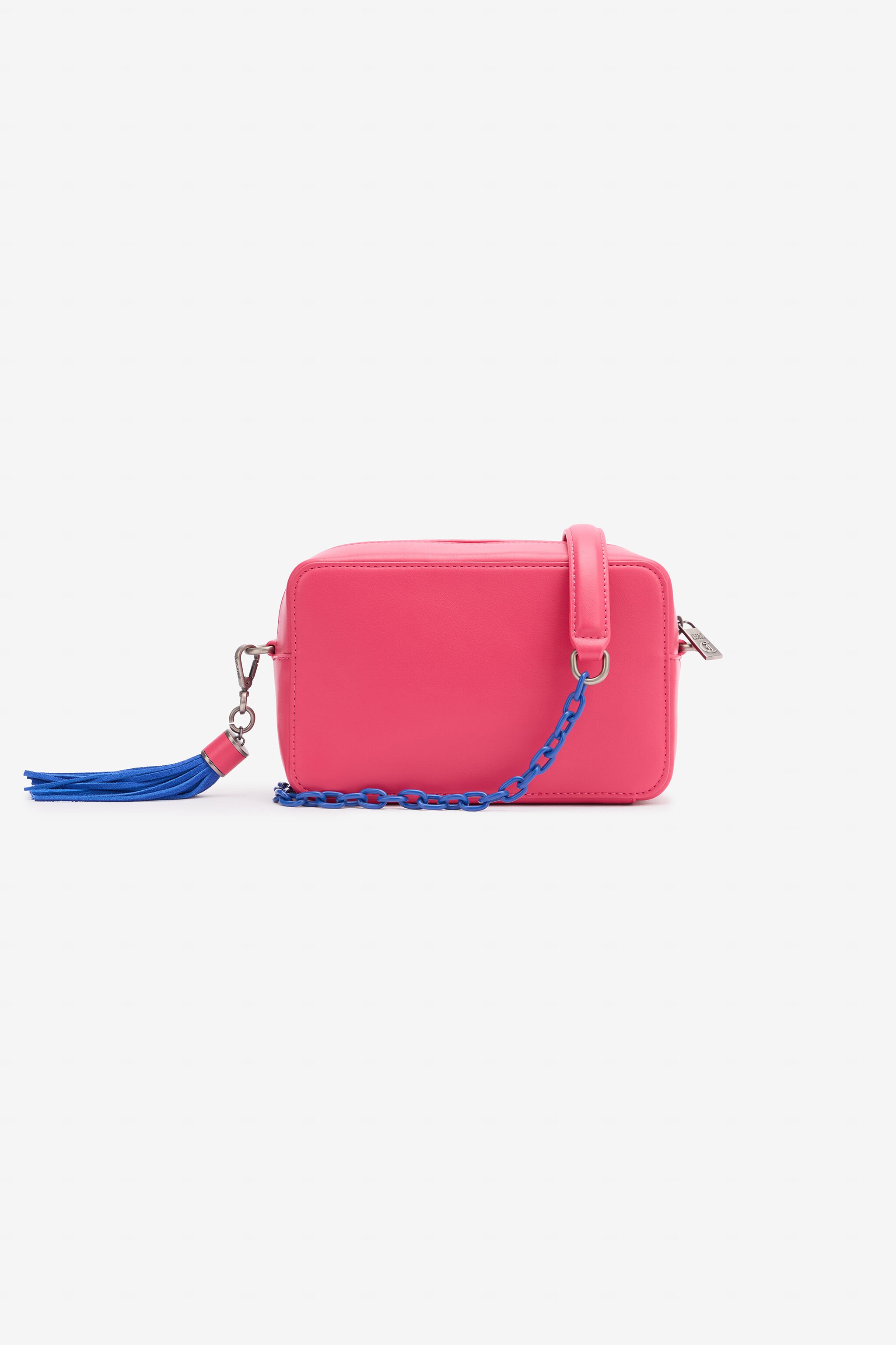 JC Bag With Snake And JC Monogram Fuchsia SFB260-SF758