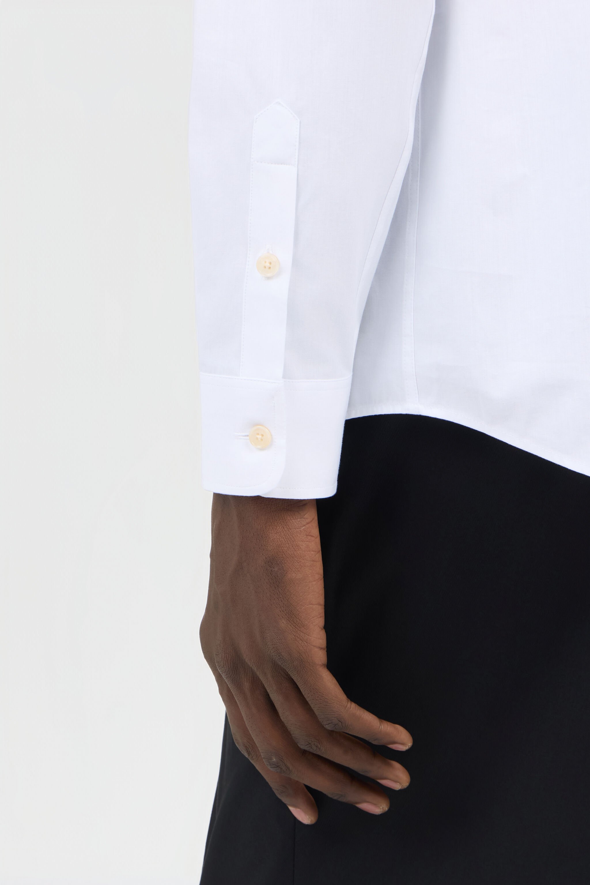 RC White Cotton Shirt WHITE SOT70E-3AD03