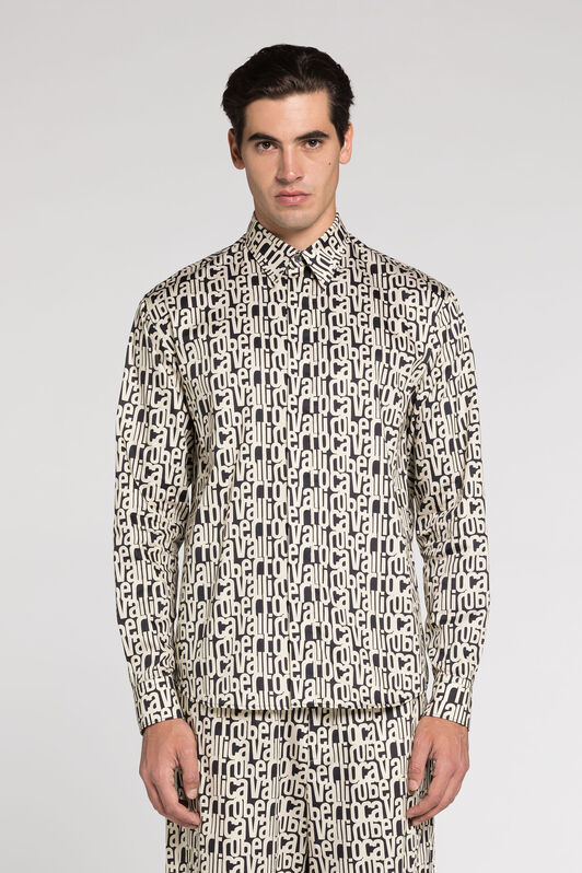 RC Logo-Print Shirt RC Logo-Print Shirt BLACK RRT719-1Z023