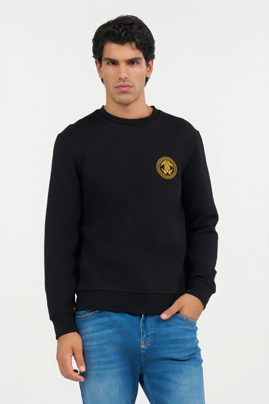RC Sweat-shirt Noir à Logo BLACK QOT66C-CFU50