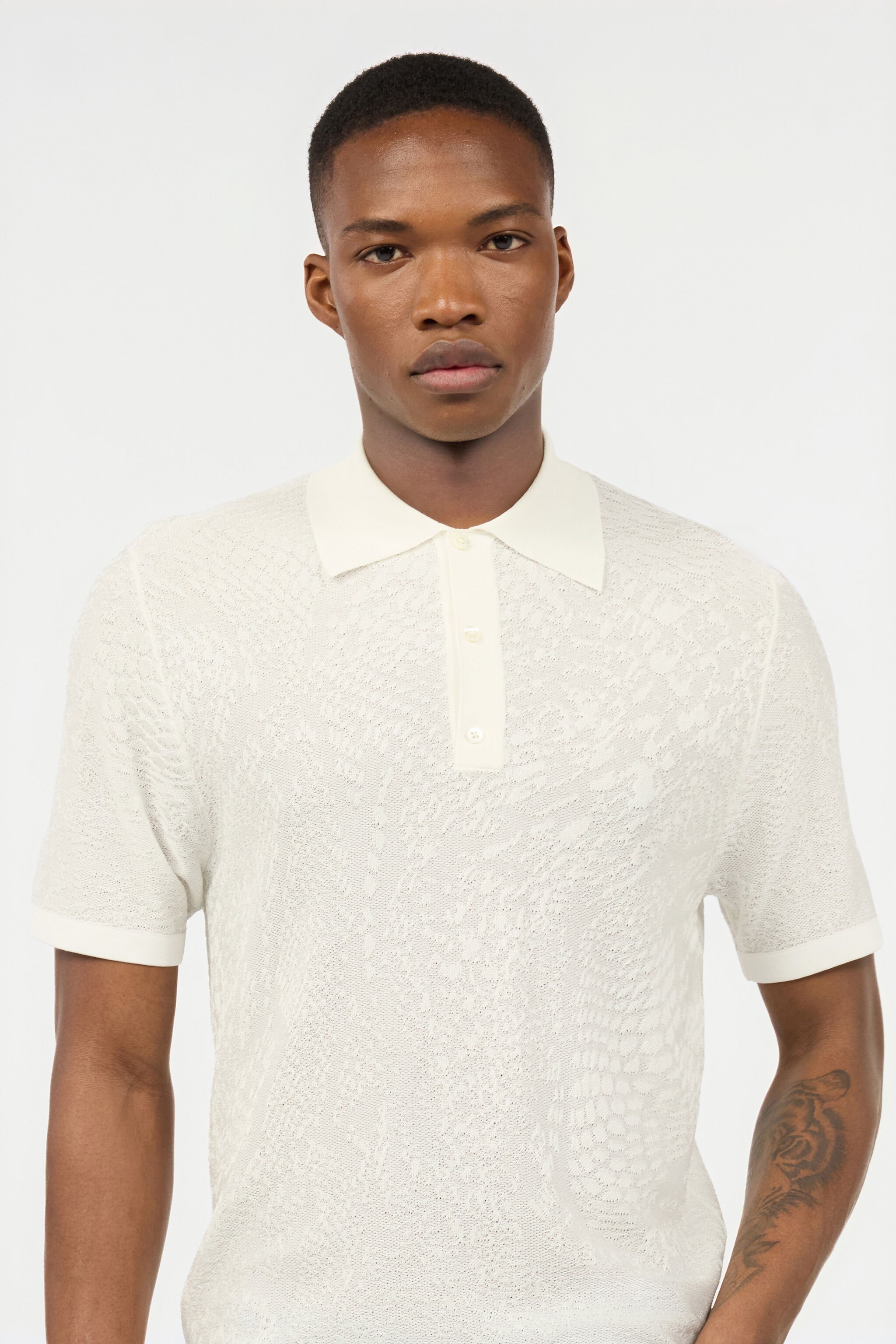 RC Polo With Python Print Ivory URM611-MH014
