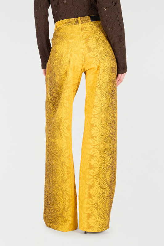 RC Pants with Brocade Print OCRA VKJ207-DAP77