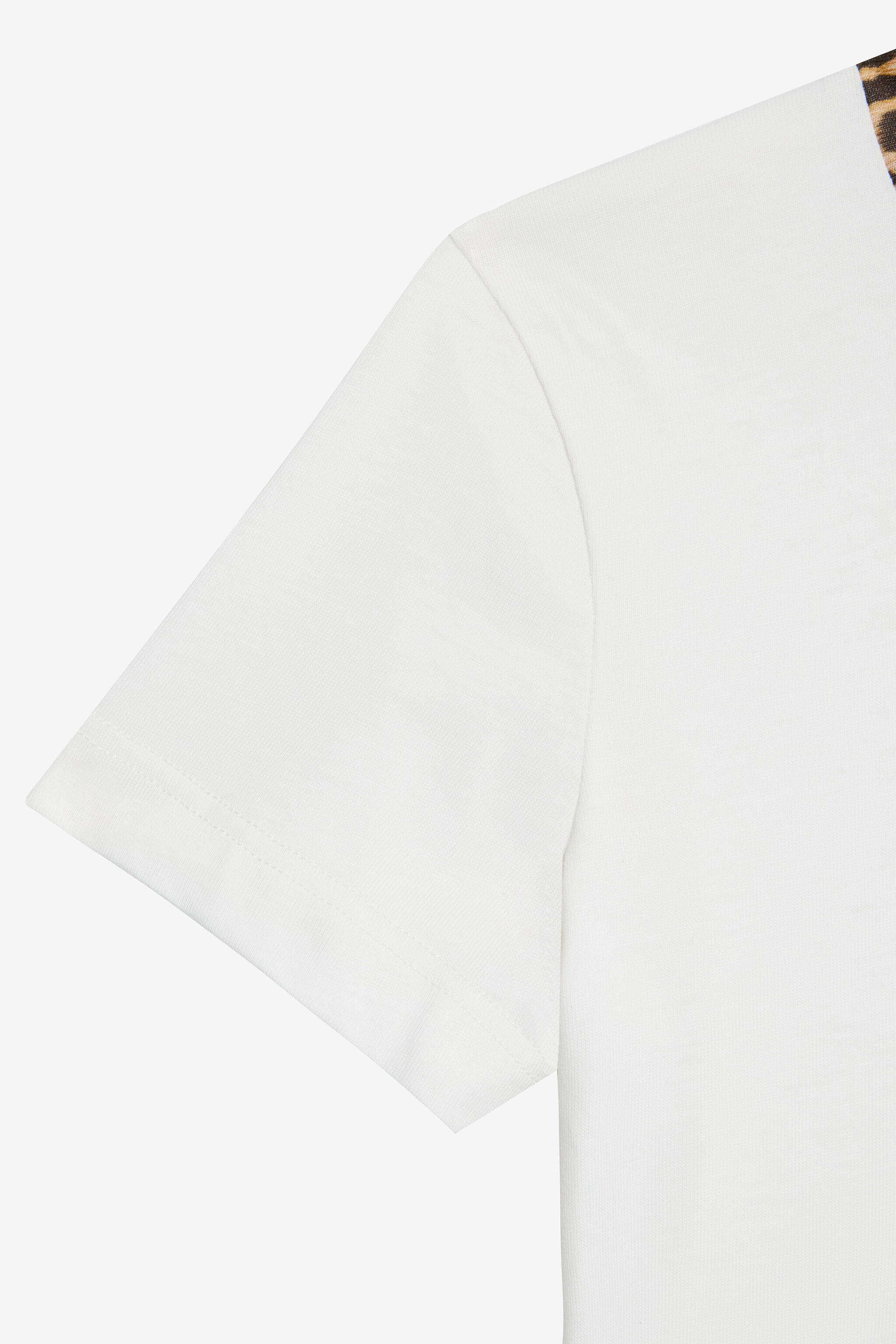 JU Milk White T-Shirt with RC Monogram MILKY WHITE VJT62H-JD001