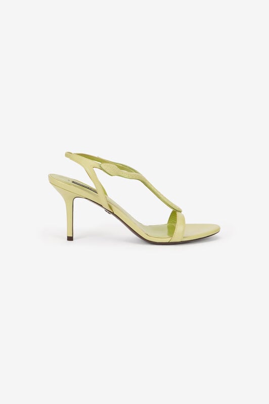 RC Escarpins En Cuir Vert Clair RC Escarpins En Cuir Vert Clair LIGHT GREEN WKS005-PZ319