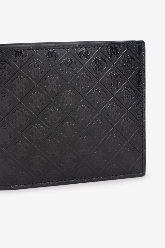 RC Bi-Fold Wallet with Mirror Snake Monogram Noir VRA008-PZS76
