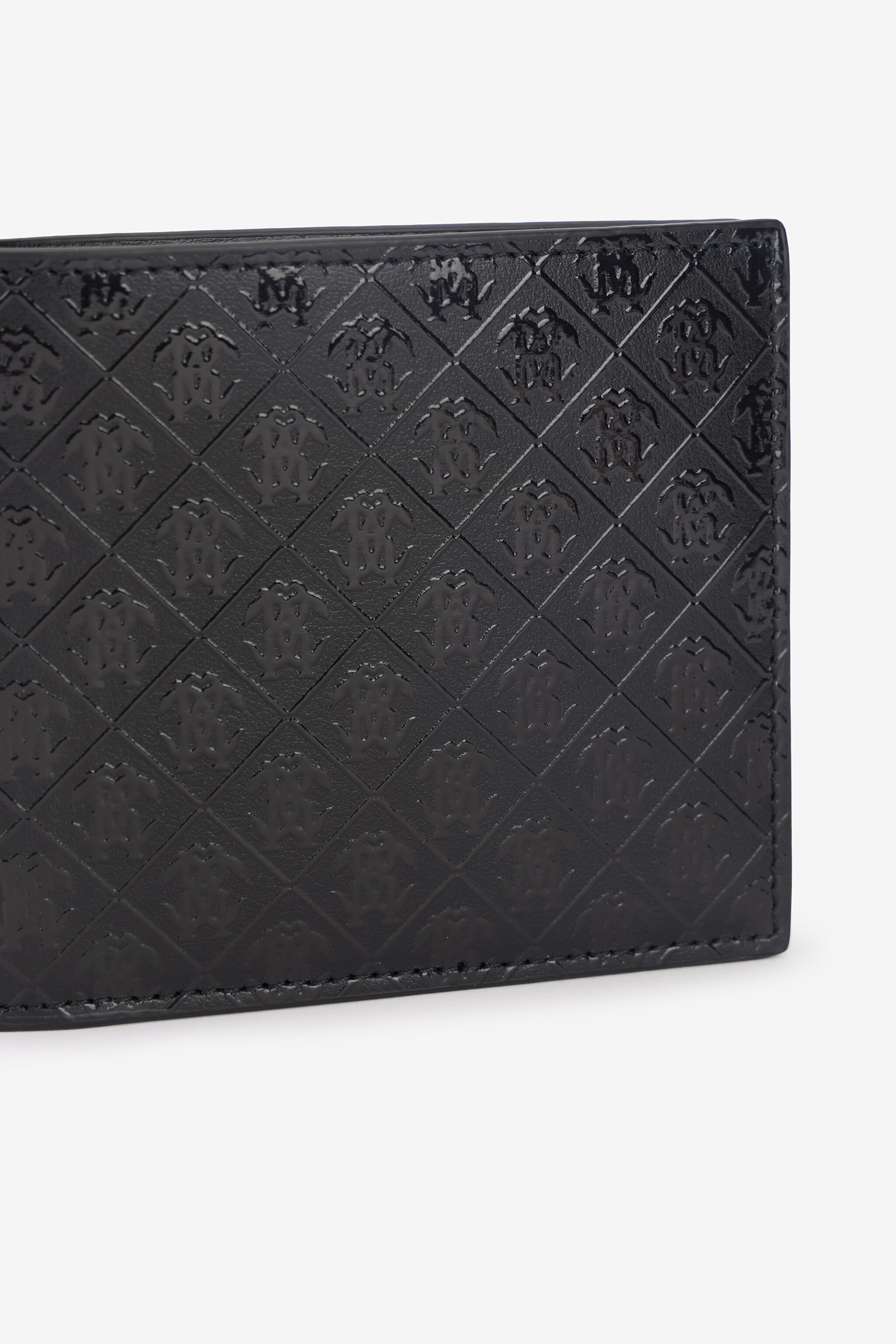 RC Bi-Fold Wallet with Mirror Snake Monogram Noir VRA008-PZS76
