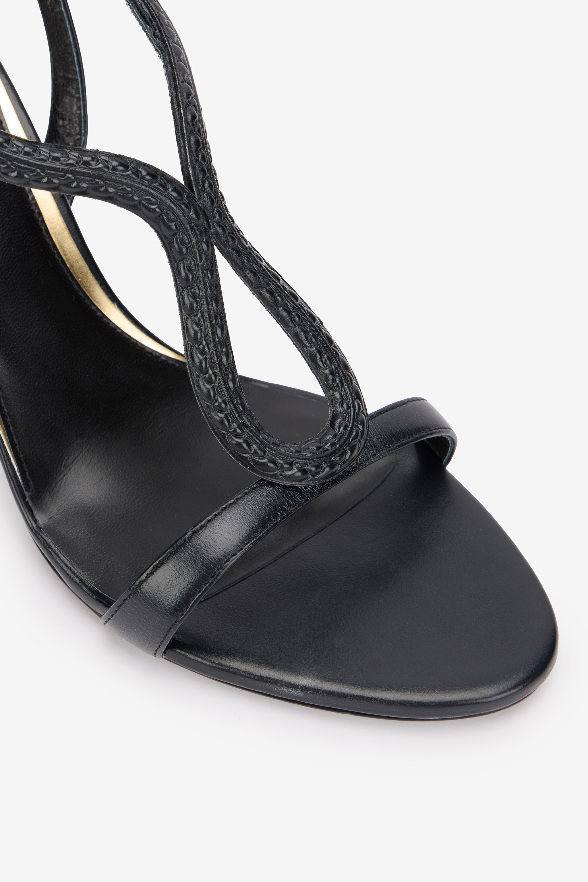 RC Escarpins En Cuir Noir RC Escarpins En Cuir Noir BLACK WKS005-PZ319