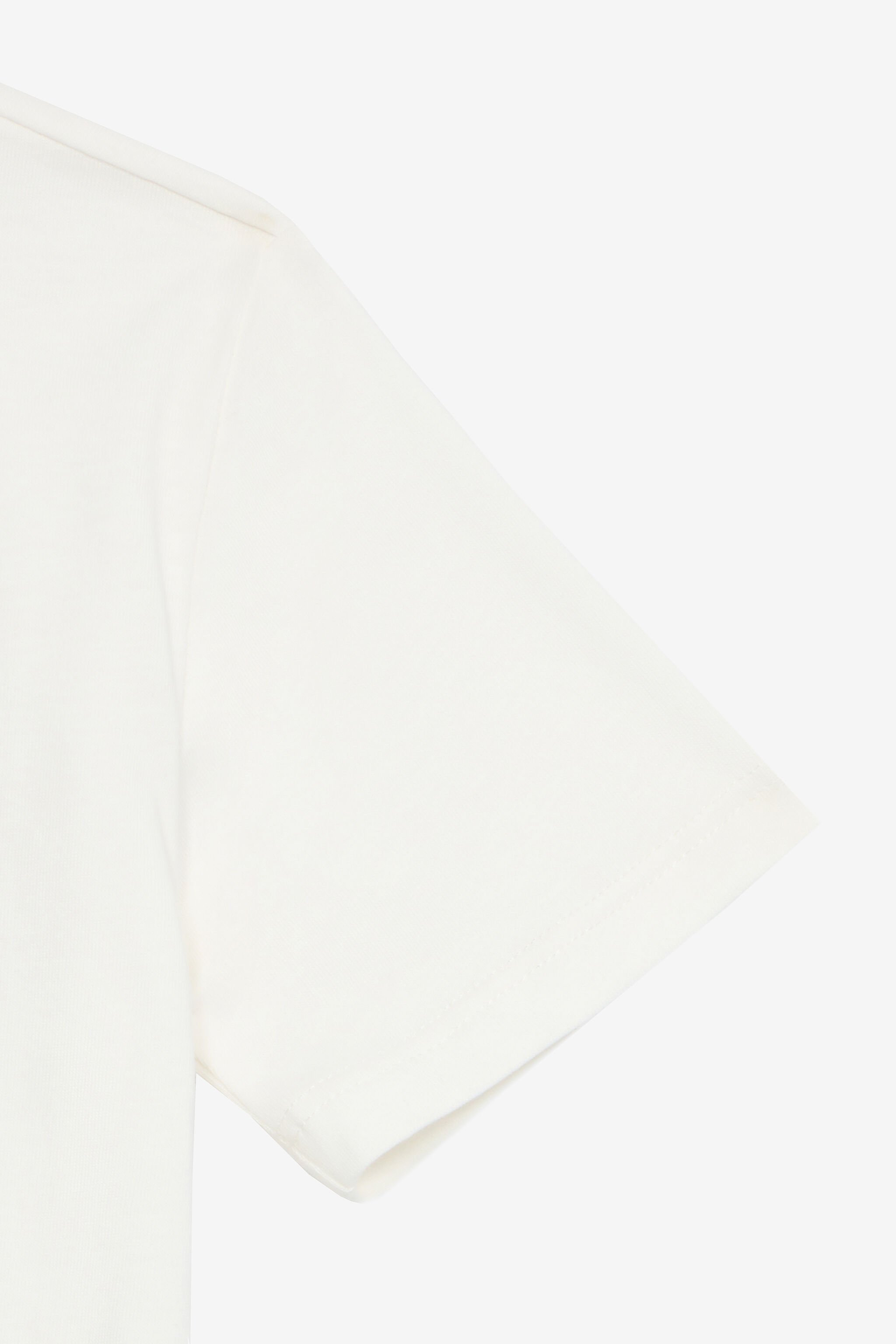 JU T-Shirt With RC Monogram And Logo White UJT60M-JD001