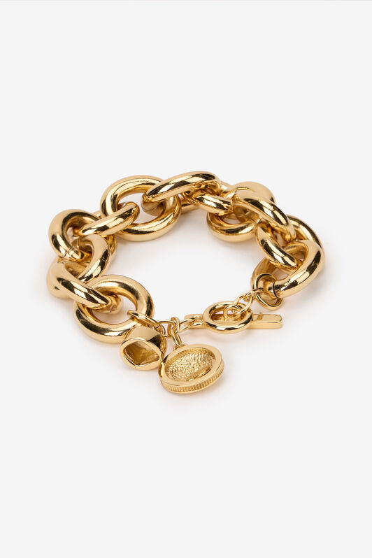 RC Chain Bracelet With Fang Gold UKG004-AM015