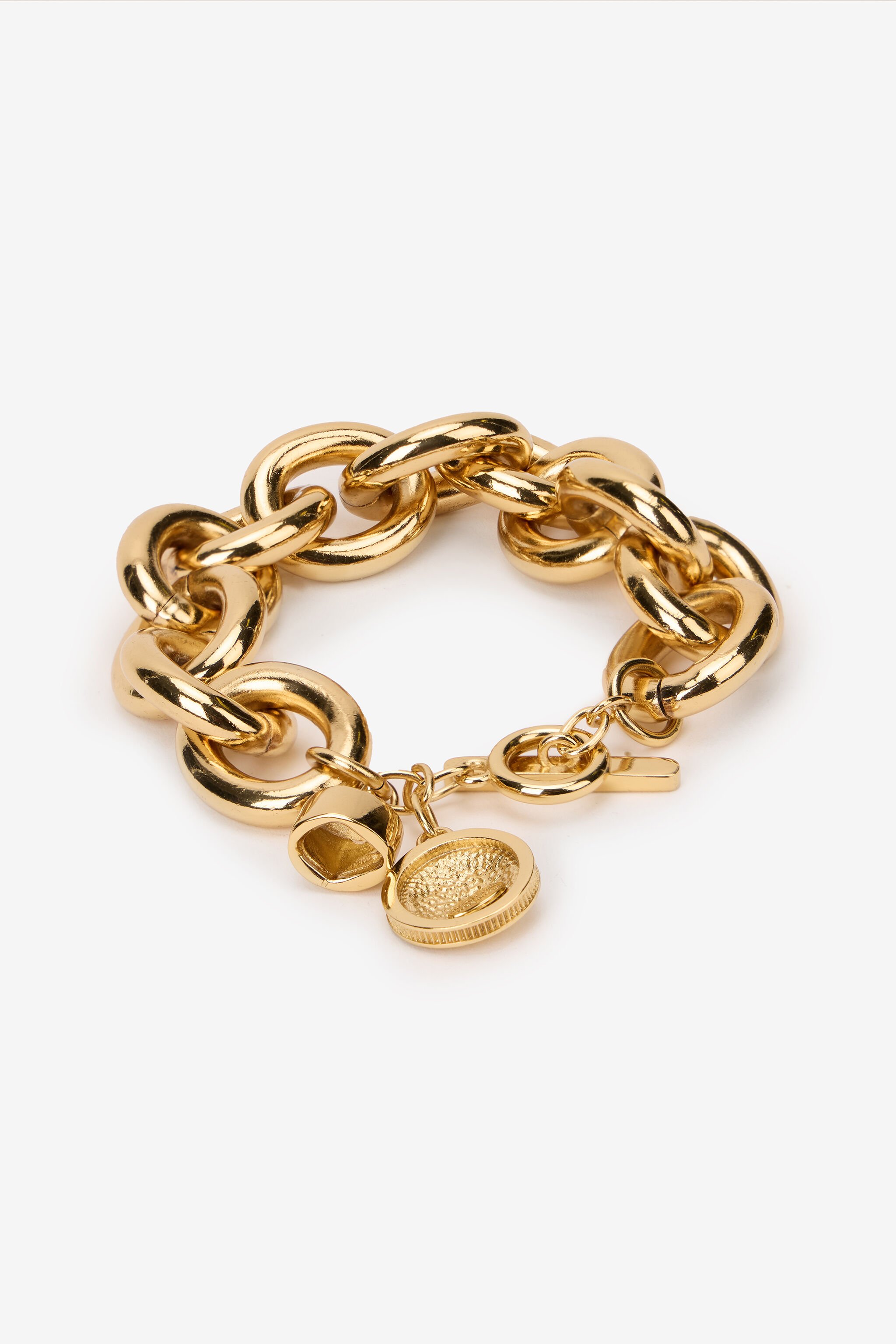 RC Chain Bracelet With Fang Gold UKG004-AM015
