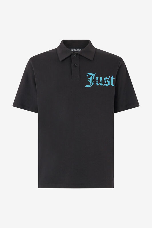 JC Polo Con Inscripción Negro UFT022-UF042