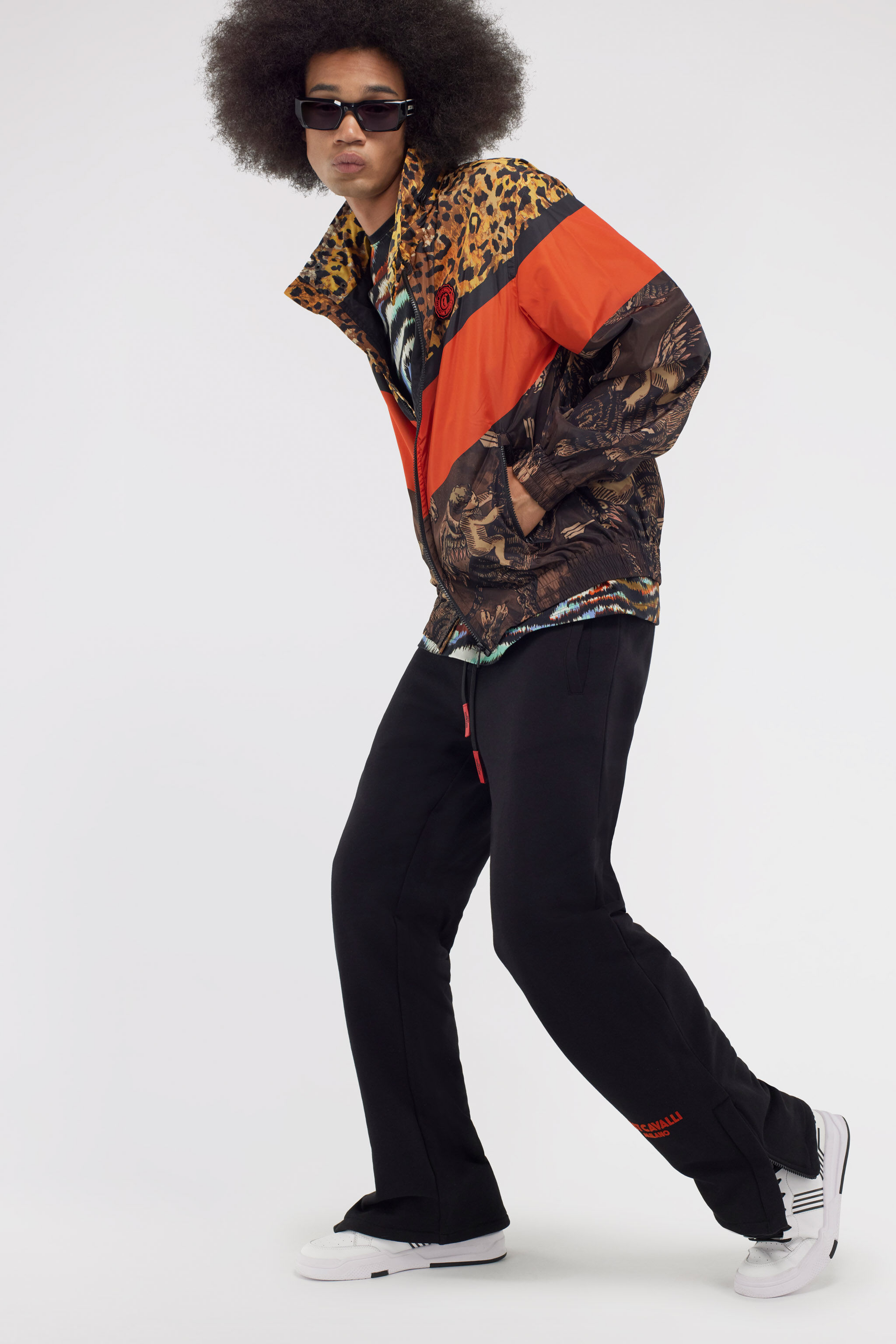 JC Pantaloni Just Cavalli Nero SFT172-SF072