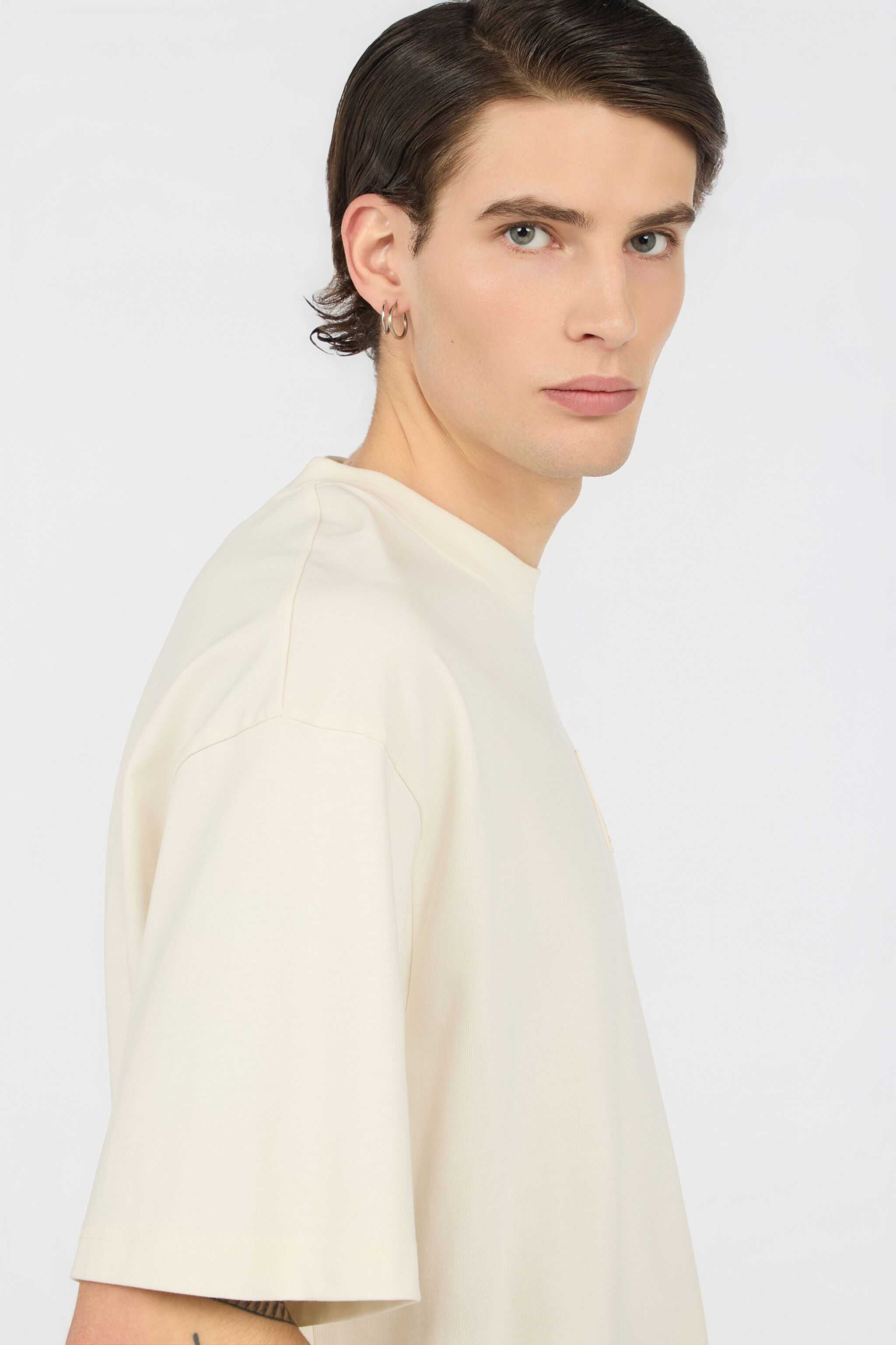 JC T-Shirt Beige Avec Logo OFF WHITE WFT076-WF106