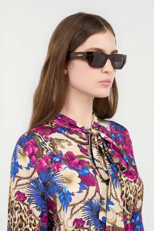 JC Rectangular frame SHINY BROWN TOP+HAVA VALD18-ID259