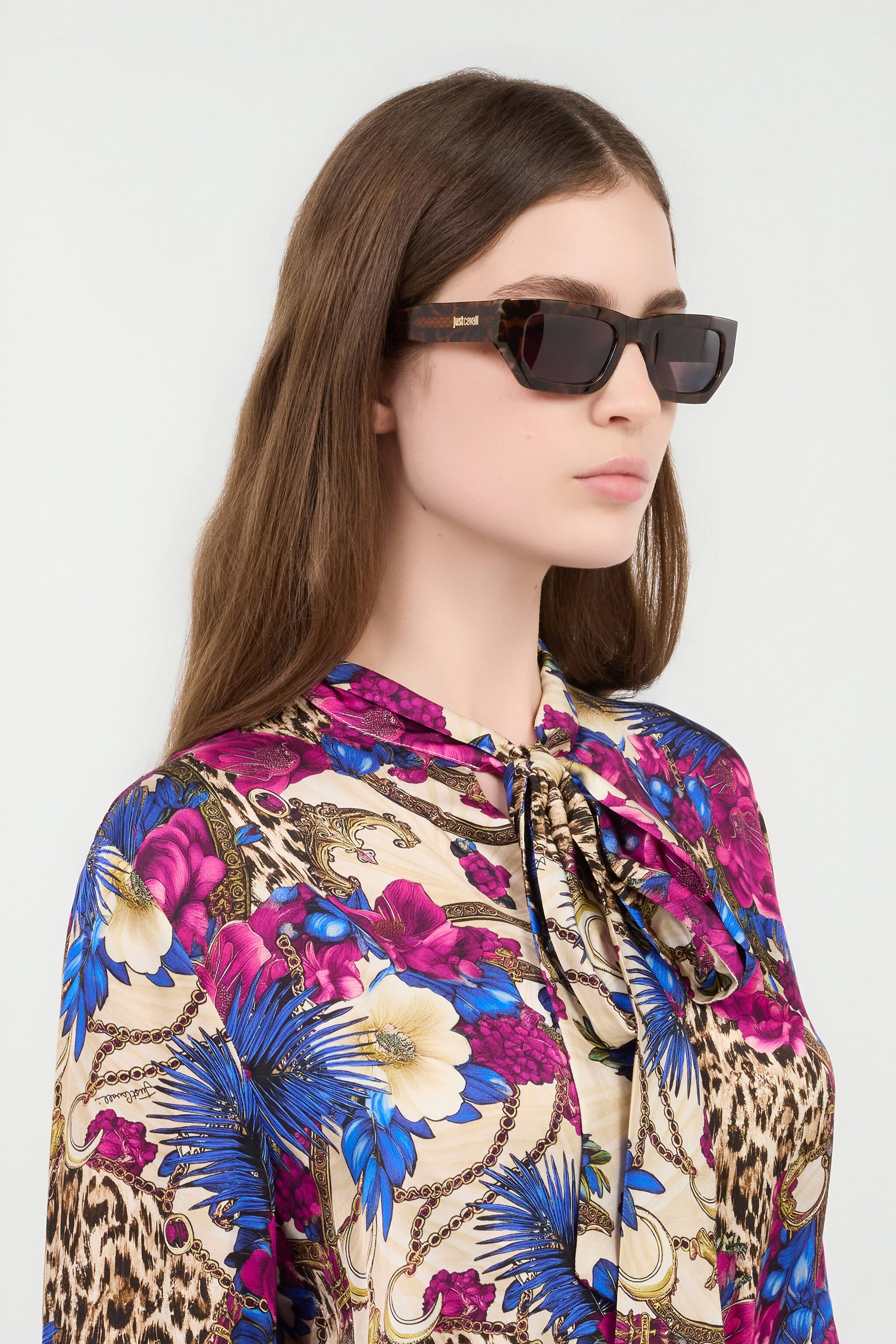 JC Rectangular frame SHINY BROWN TOP+HAVA VALD18-ID259