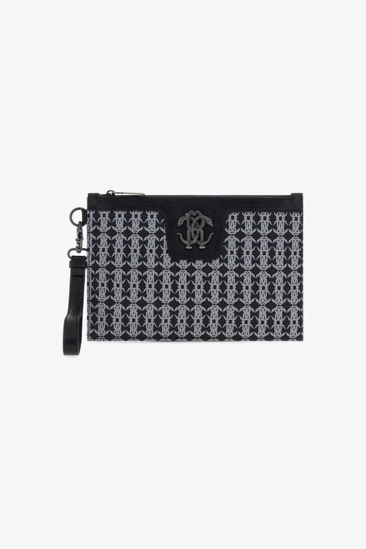RC RC Monogram Pochette Schwarz/Weiß SRB004-FT169
