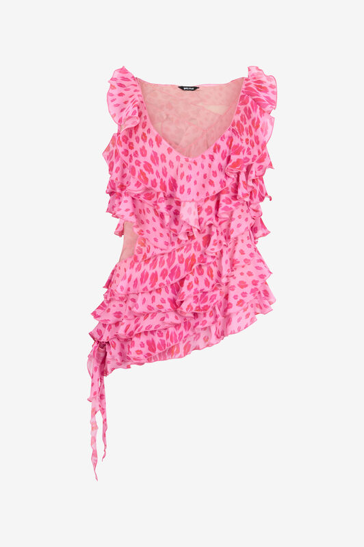 JC Top Stampa The Jaguar Kiss CARNATION WFT262-WF660