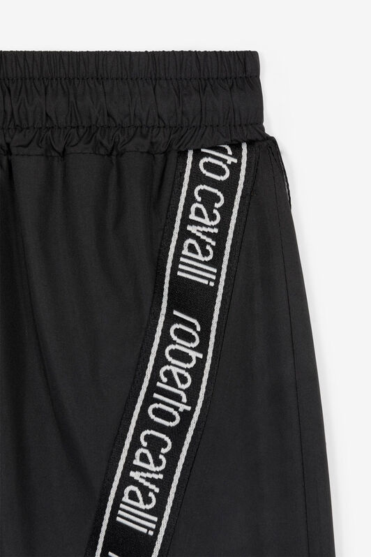 JU Logo-Stripe Swim Shorts JU Logo-Stripe Swim Shorts Black OJH002-FT169