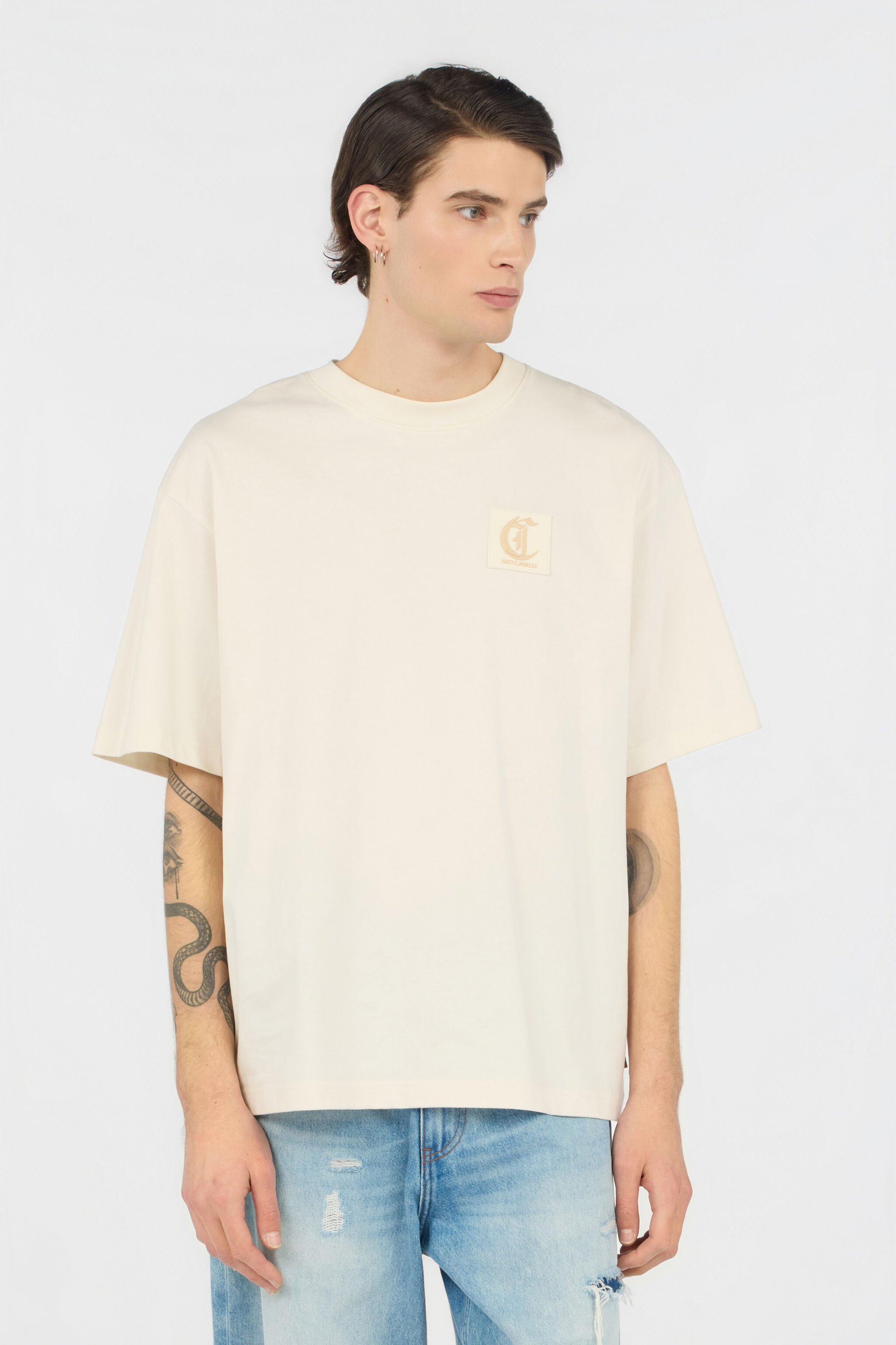 JC T-Shirt Beige Avec Logo OFF WHITE WFT076-WF106
