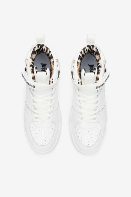JC White High Top Sneakers WHITE RKS163-RK528