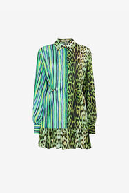 ${brand} Mix-print shirt dress ${colorDescription} ${masterID}
