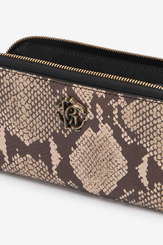RC Python Print Wallet ROCK BEIGE QOA00C-PZO36