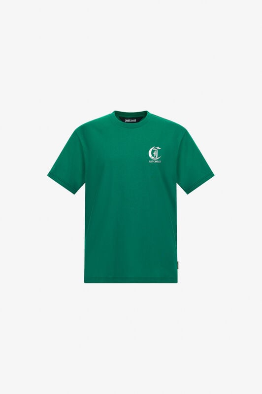JC Just Cavalli T-shirt JC Just Cavalli T-shirt Green TFT043-TF060