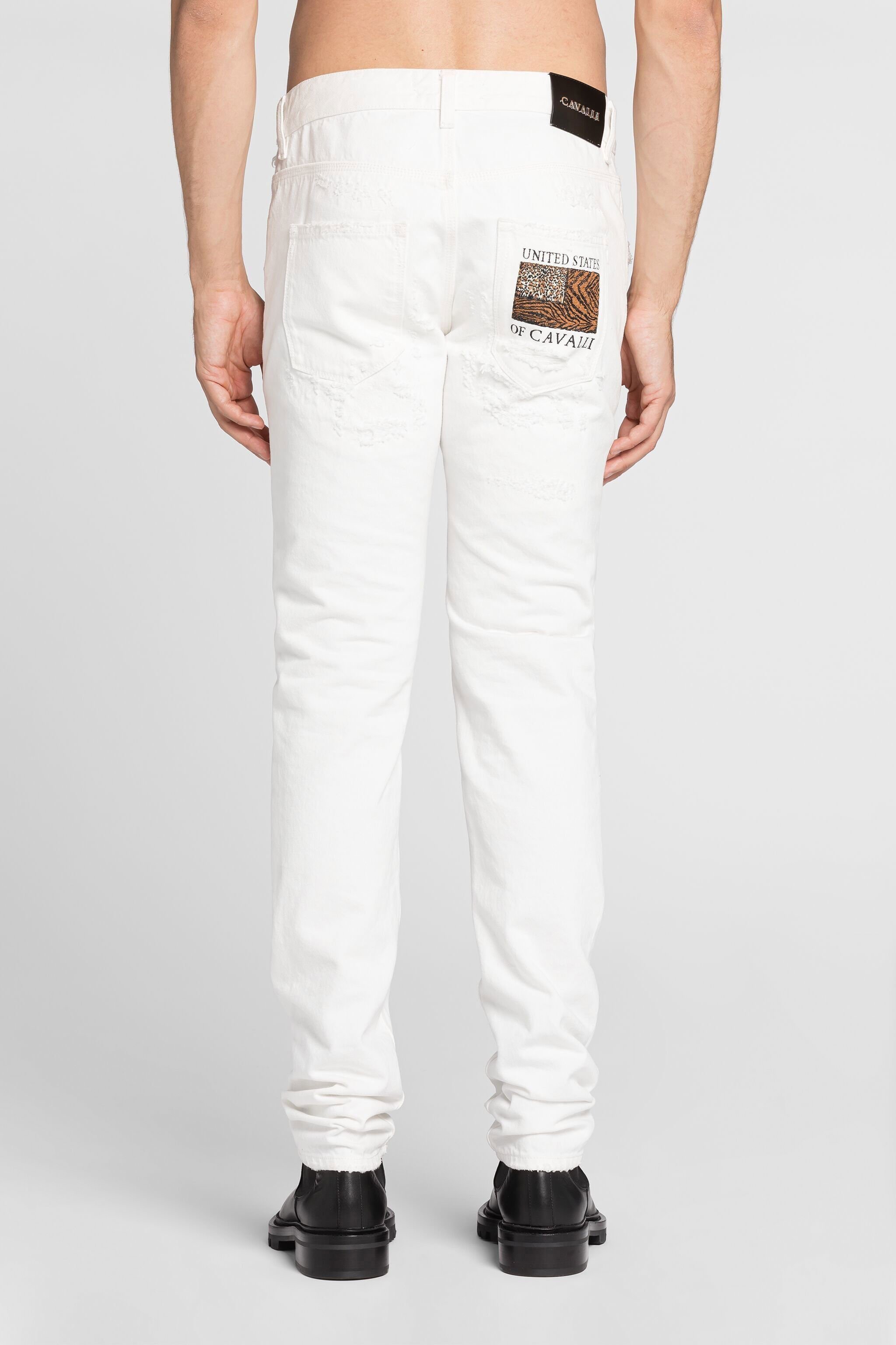 RC Straight-leg jeans White QRJ203-DL001