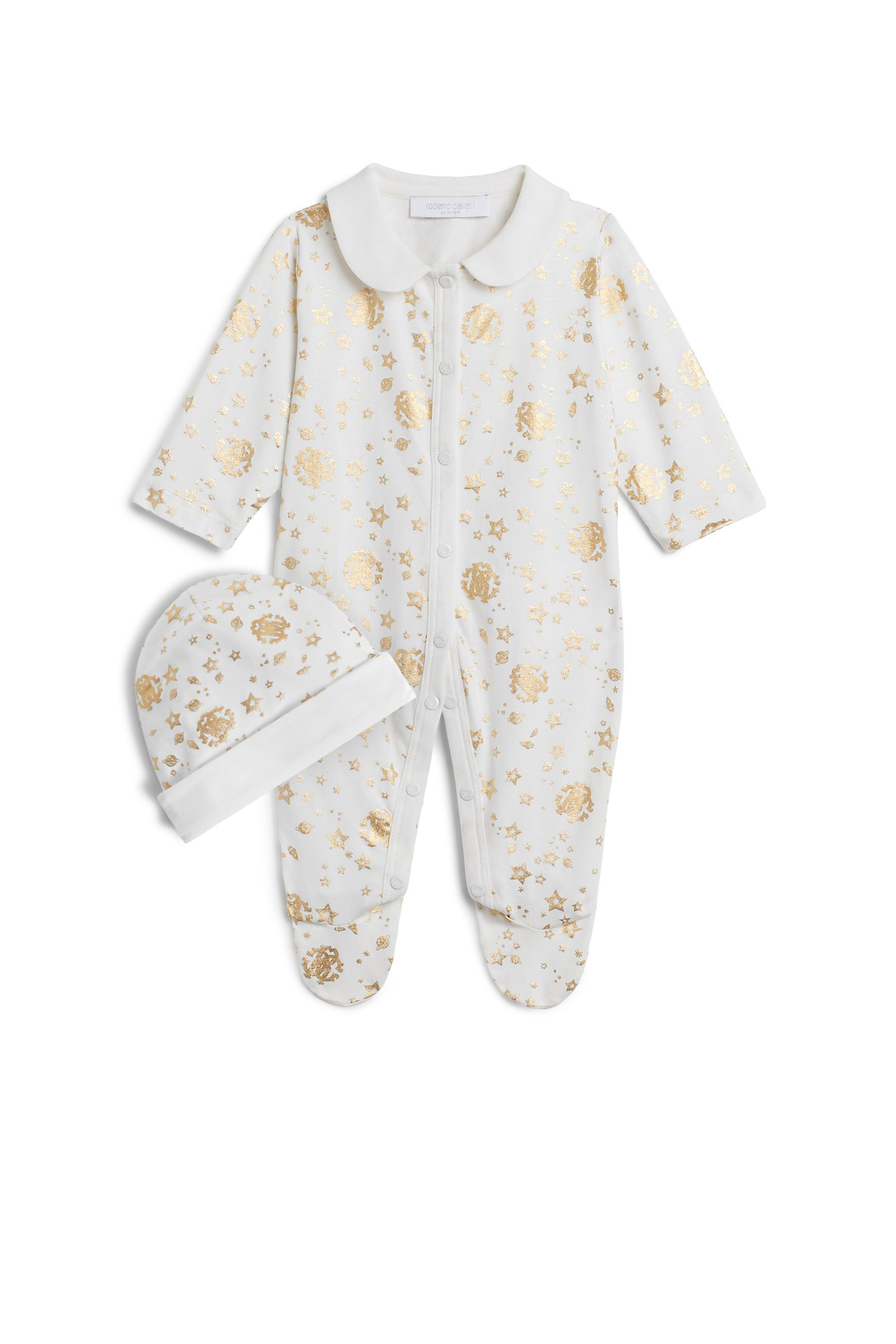JU Ensemble à imprimé Space Logo bébé GOLD/MILKY WHITE IJT869-JFQ62