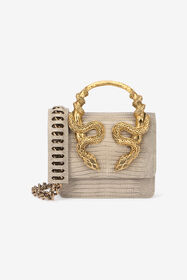 ${brand} Borsa Avorio Con Serpenti ${colorDescription} ${masterID}