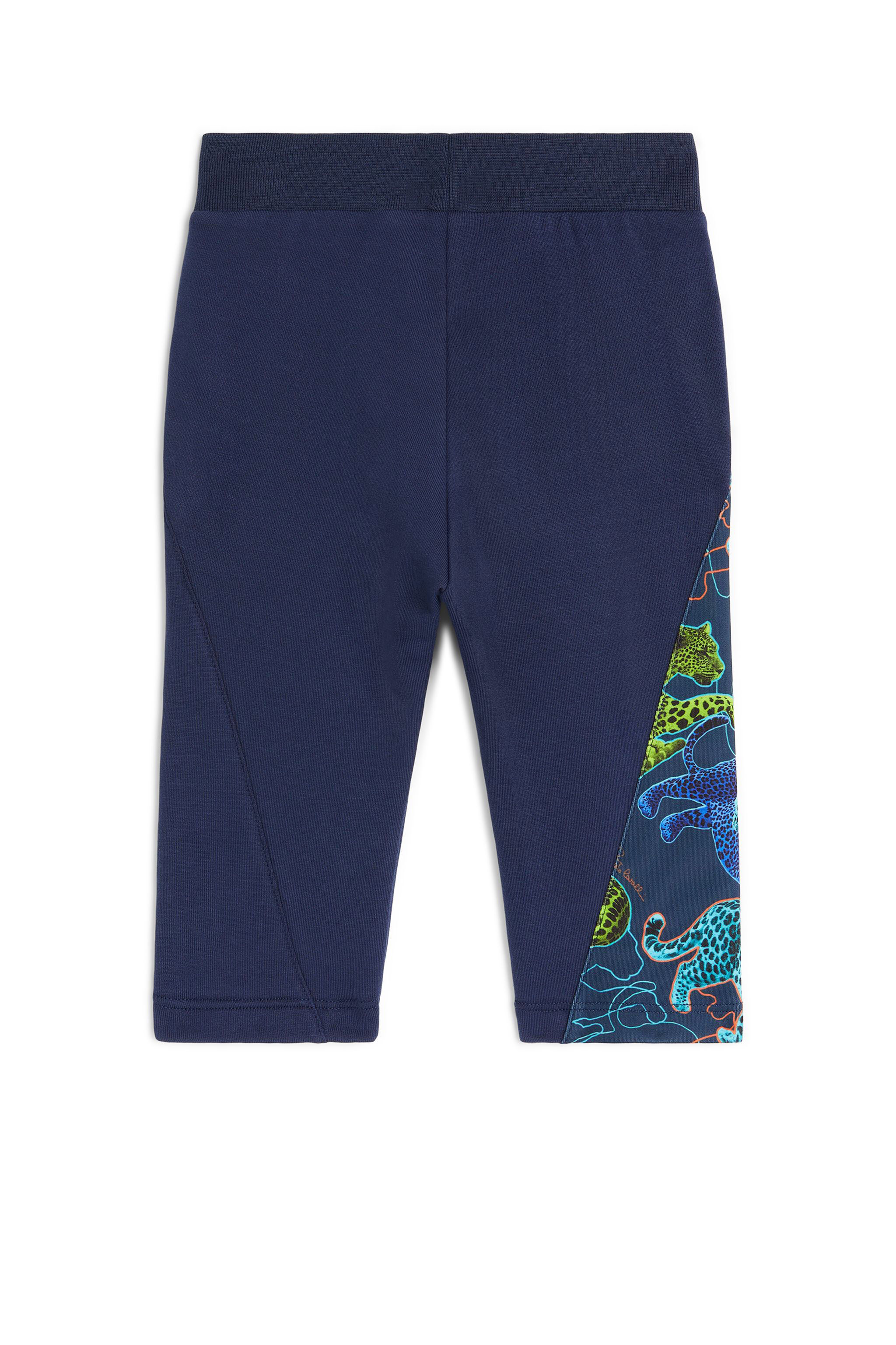 JU Jogginghose mit Leo Puzzle Print ENSIGN BLUE LJT20D-CF027